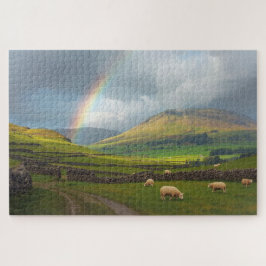 Rompecabezas del paisaje rural irlandés