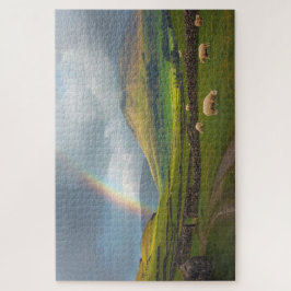 Rompecabezas del paisaje rural irlandés