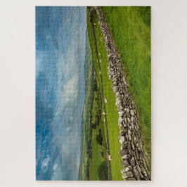 Rompecabezas del paisaje rural irlandés