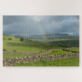 Rompecabezas del paisaje rural irlandés