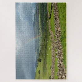 Rompecabezas del paisaje rural irlandés