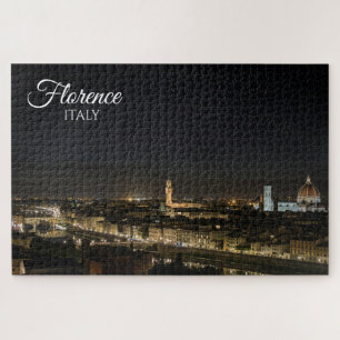 Rompecabezas del paisaje urbano de Florencia Itali