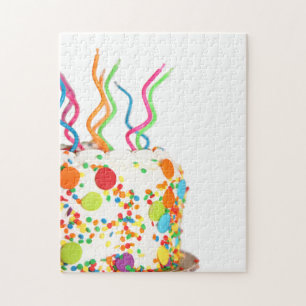 Rompecabezas del pastel de cumpleaños