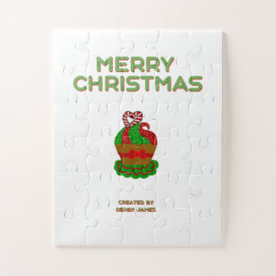 Rompecabezas del pastel de navidades (27,94 cm x 3