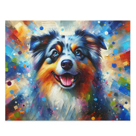 Rompecabezas del Pastor Australiano: Perro Aussie 