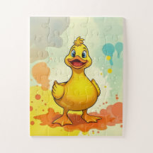 Rompecabezas del Pato Feliz