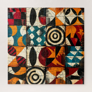 Rompecabezas del patrón tribal africano