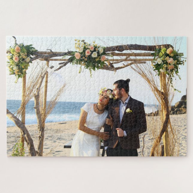 Rompecabezas Del Pc De La Foto Del Propio Boda 101 (Horizontal)