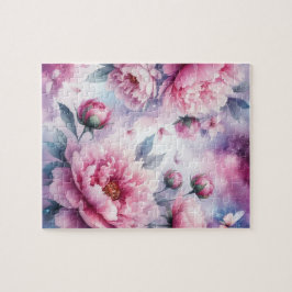 Rompecabezas del Peony de Galaxy