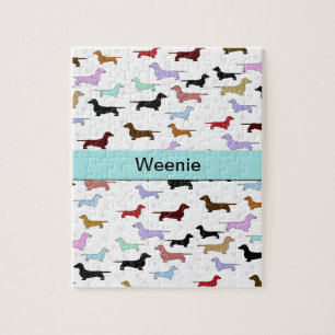 Rompecabezas del perro del Dachshund