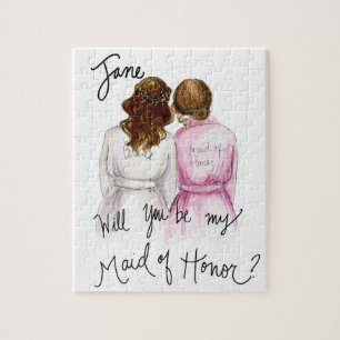 Rompecabezas del personalizado de Jennifer S