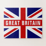 Rompecabezas del personalizado de la bandera britá<br><div class="desc">Rompecabezas del personalizado de la bandera británica Jack en la caja de regalo. Personalizado grande rompecabezas fotográficos de 16 x 20 pulgadas. Haz tu propio regalo único con tu logo, bandera, imagen, etc. Diversión para niños y adultos. Ideas de regalo para la reunión, cumpleaños, vacaciones para Navidades, eventos, negocios y...</div>