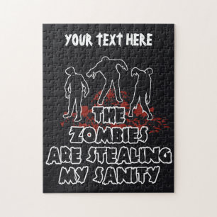 Rompecabezas del personalizado de los zombis