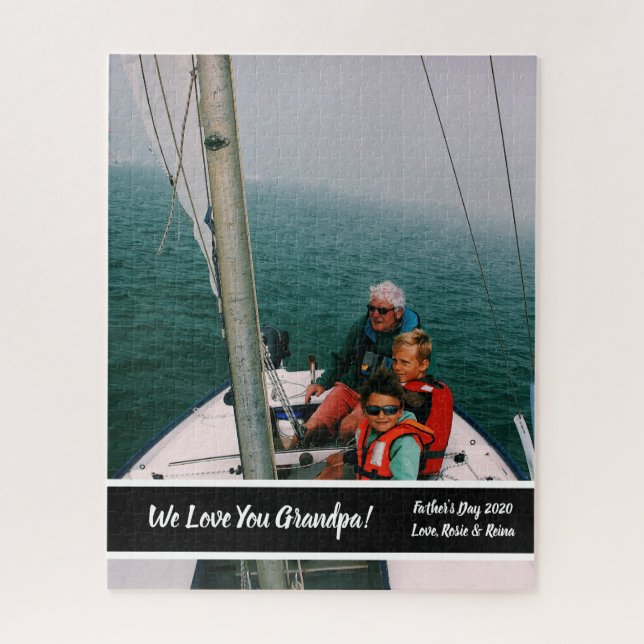 Rompecabezas del Personalizado del regalo de foto  (Vertical)