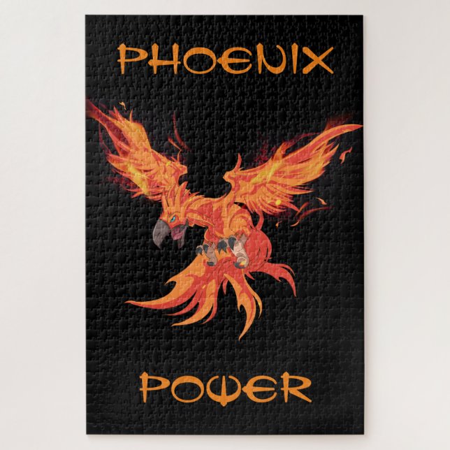 Rompecabezas del poder de Phoenix 1.014 pedazos (Vertical)