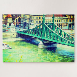 Rompecabezas del puente de la Libertad - Budapest