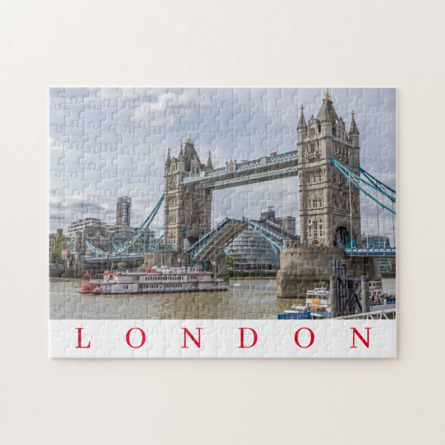 Rompecabezas del puente de la Torre de Londres (Horizontal)