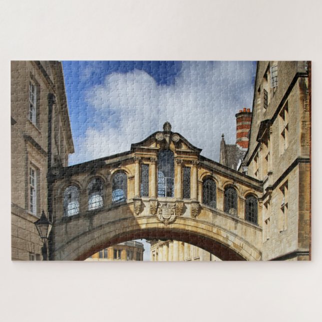 Rompecabezas del Puente de los Suspiros Oxford (Horizontal)