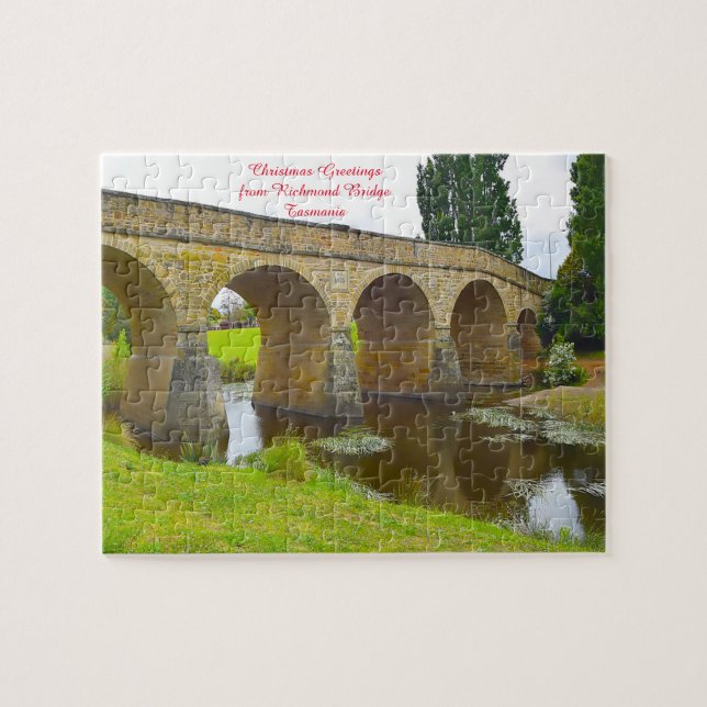 Rompecabezas del puente de Richmond Tasmania (Horizontal)