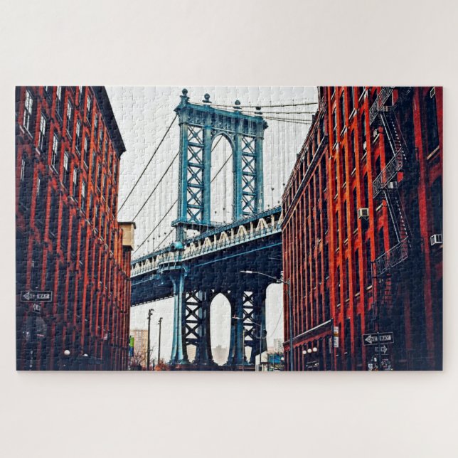 Rompecabezas del puente George Washington (Horizontal)