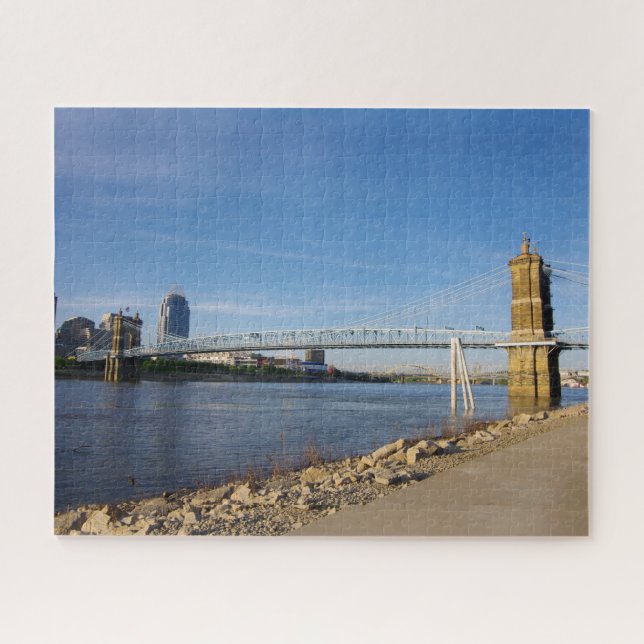 Rompecabezas del puente John A. Roebling (Horizontal)