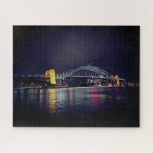 Rompecabezas del puente sobre el puerto de Sydney