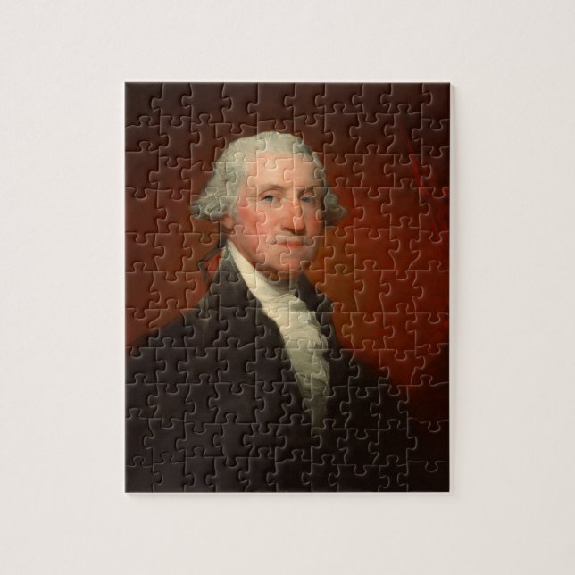 Rompecabezas del retrato de George Washington (Vertical)
