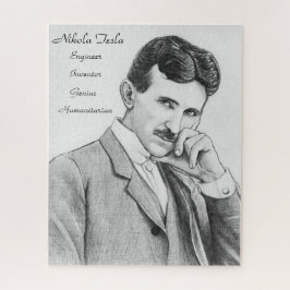 Rompecabezas del retrato de Nikola Tesla 520
