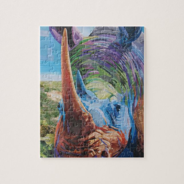 rompecabezas del rinoceronte (Vertical)