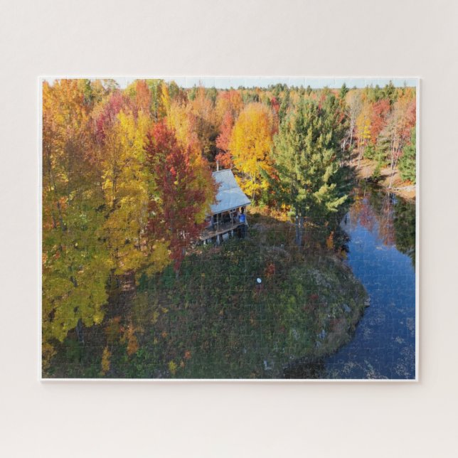 Rompecabezas del rock de frambuesa (Horizontal)