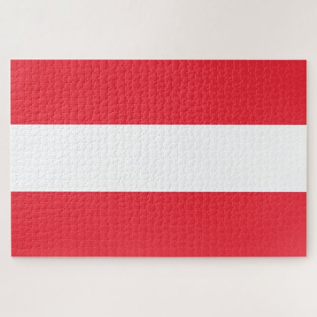 Rompecabezas del rompecabezas de la Bandera Austrí (Horizontal)