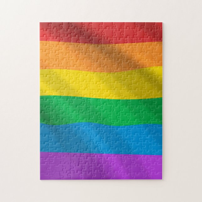 Rompecabezas del rompecabezas de la bandera LGBT a (Vertical)