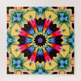 Rompecabezas del rompecabezas de la flor amarilla