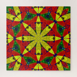 Rompecabezas del rompecabezas de la flor energétic