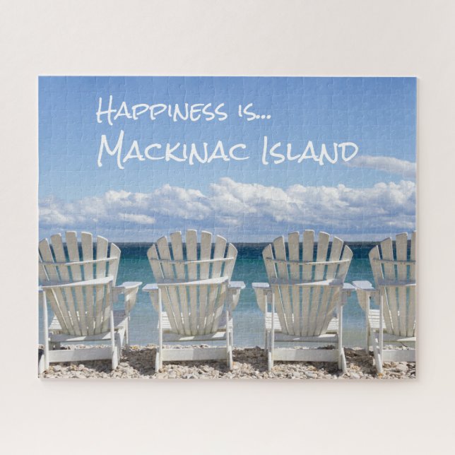 Rompecabezas del rompecabezas de la isla Mackinac  (Horizontal)