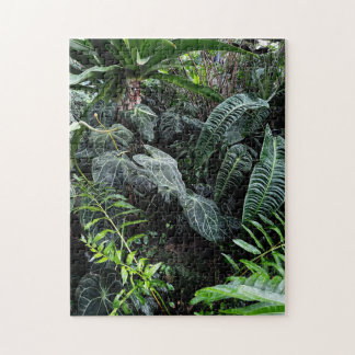 Rompecabezas del rompecabezas de la planta tropica