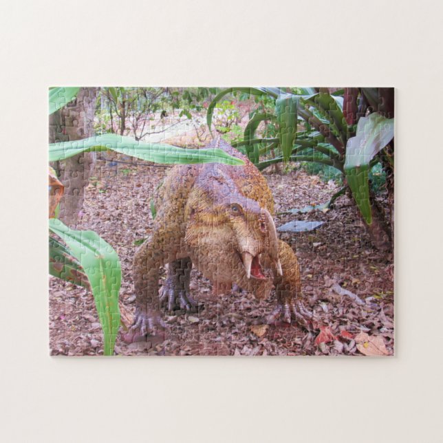 Rompecabezas del rompecabezas de los dinosaurios - (Horizontal)