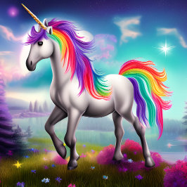 Rompecabezas del rompecabezas de Rainbow Unicorn
