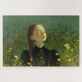 Rompecabezas del rompecabezas del chica y la luz d