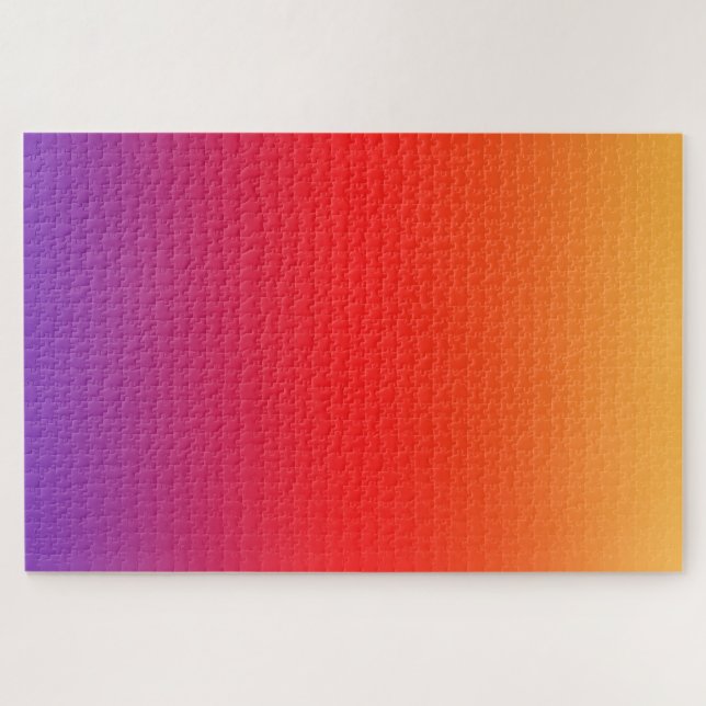 Rompecabezas del rompecabezas del degradado de col (Horizontal)