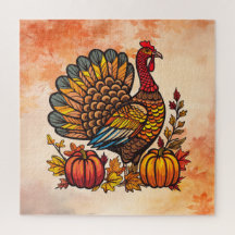 Rompecabezas del rompecabezas del Día de Acción de