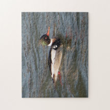 Rompecabezas del rompecabezas del Merganser Rojo