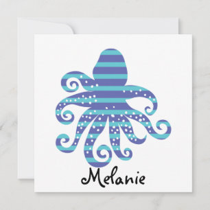 Rompecabezas del rompecabezas del octopus de rayas