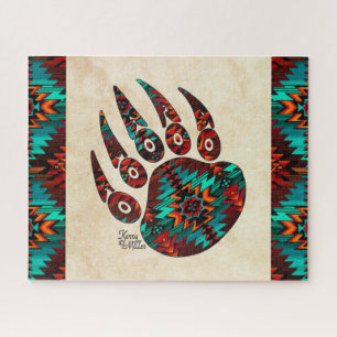 Rompecabezas del rompecabezas del oso tribal