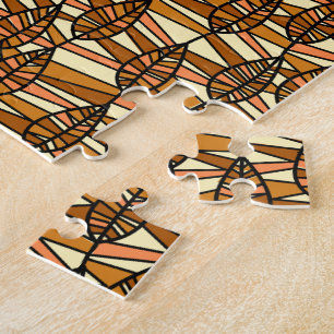 Rompecabezas del rompecabezas del otoño retro