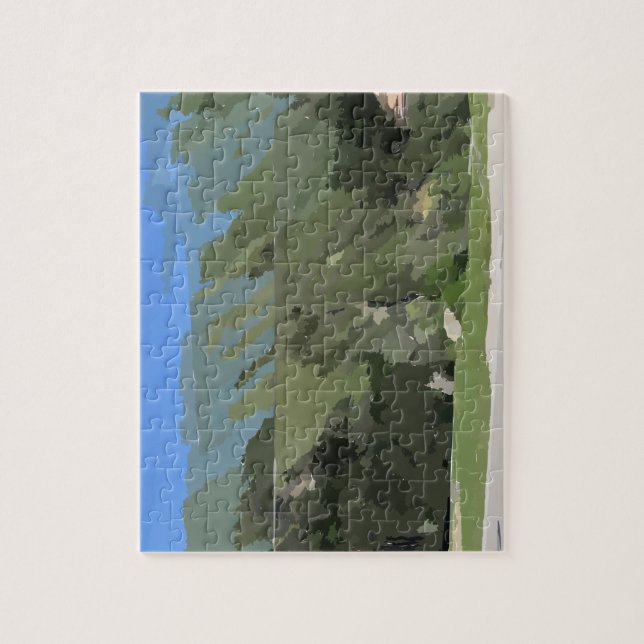 Rompecabezas del rompecabezas del parque pequeño (Vertical)