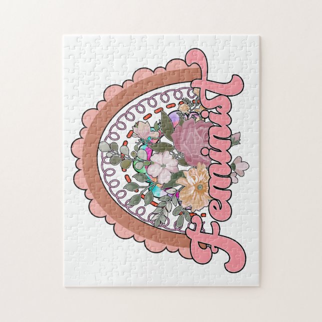 Rompecabezas del rompecabezas feminista (Vertical)