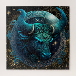 Rompecabezas del Rótulo zodiaco Taurus, 20 "x20" 6