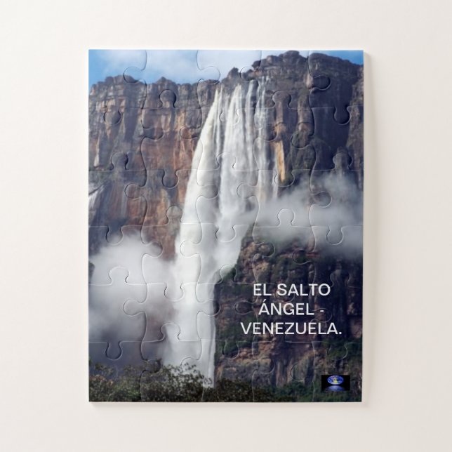 ROMPECABEZAS DEL SALTO ÁNGEL. (Vertical)