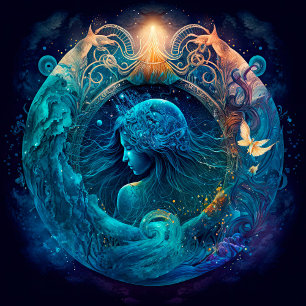 Rompecabezas del signo zodiacal Acuario